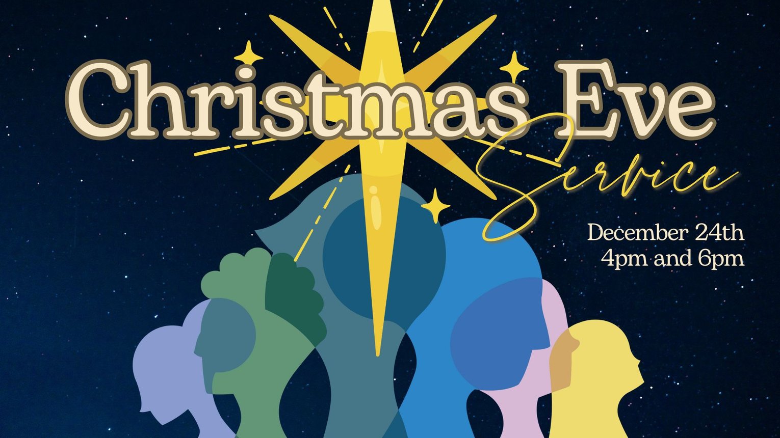 December 24th @ 4pm and 6pm