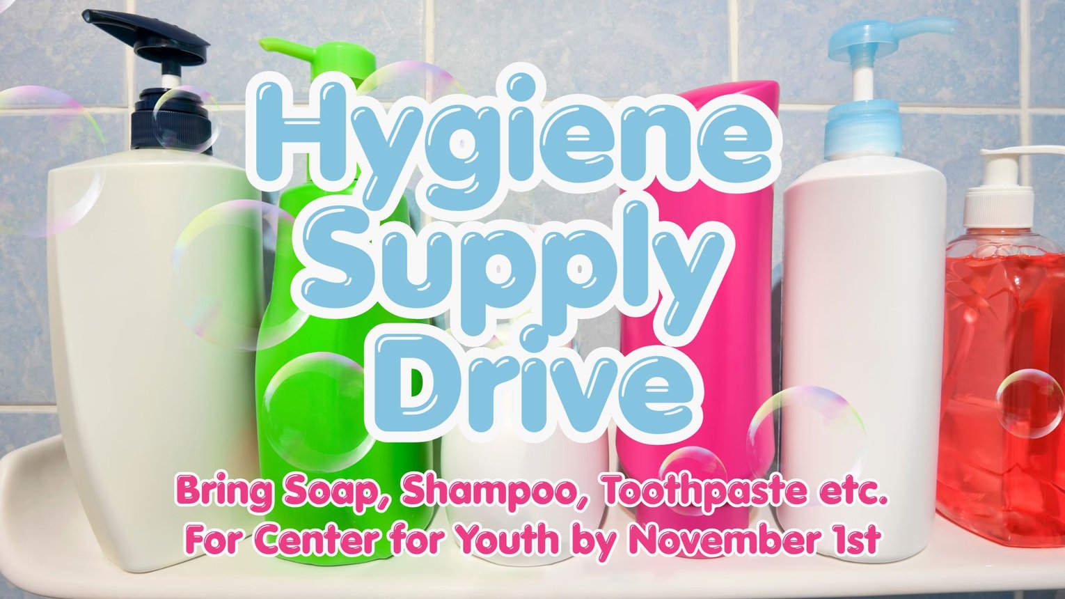 Hygiene Product Drive