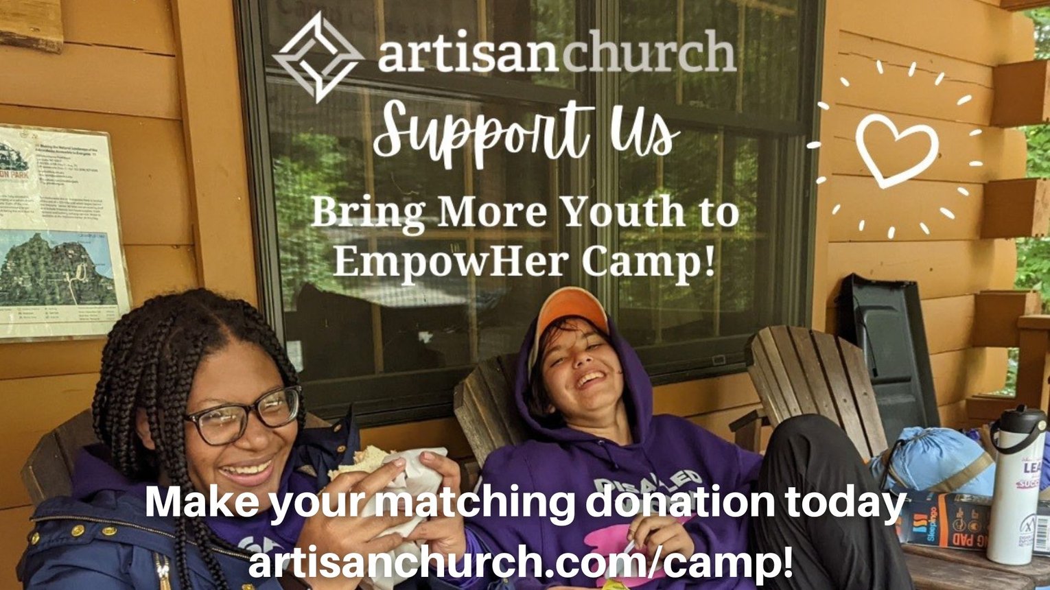 Make a matching donation on our website.