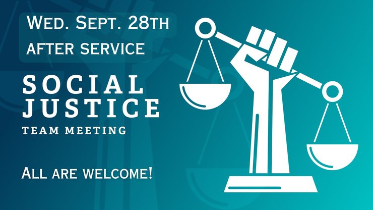 Social Justice Team Meeting